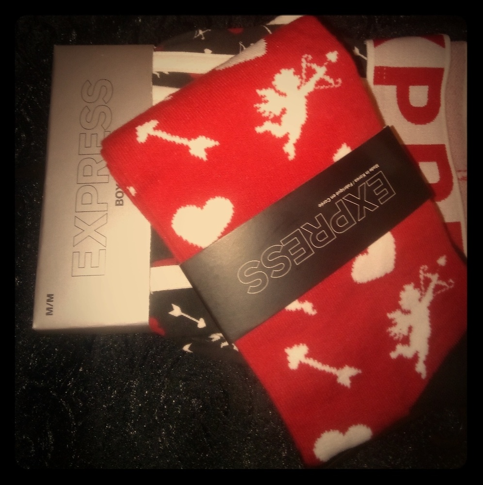 Men's Express boxers and socks